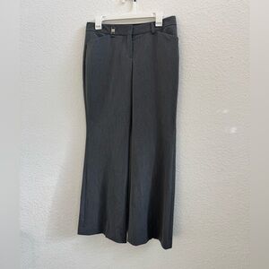 Express Editor Charcoal Gray Dress Trousers Size 6S